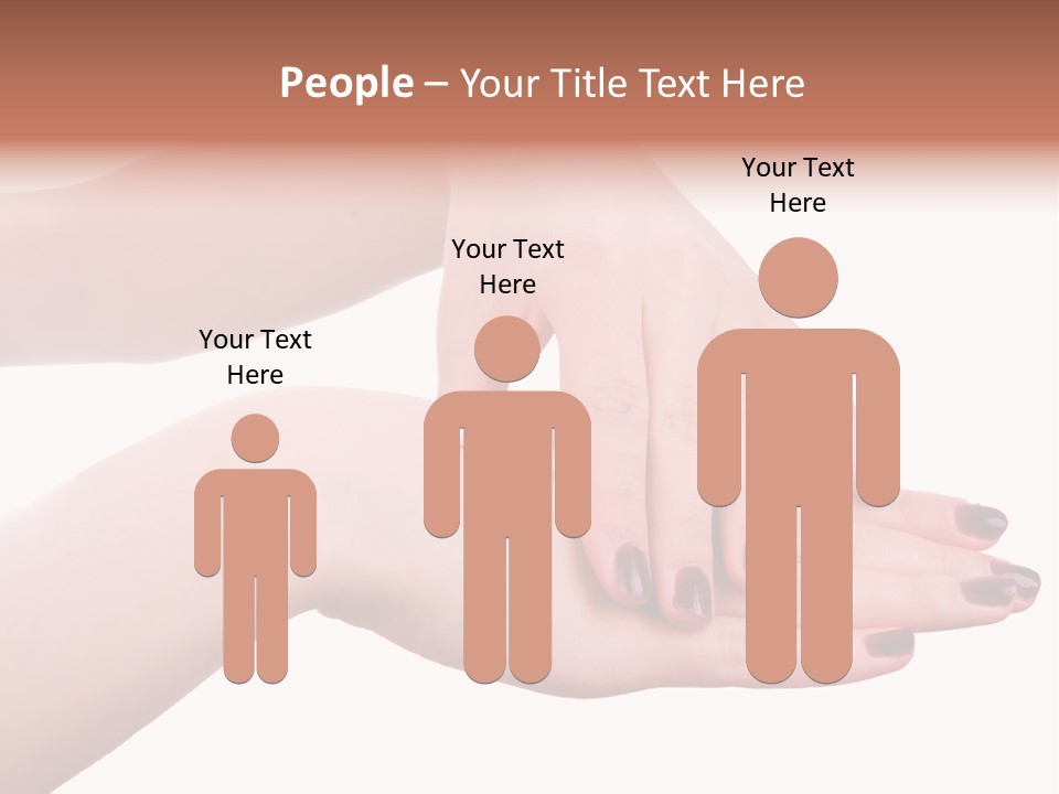 Hand Care, Isolated On White Background PowerPoint Template