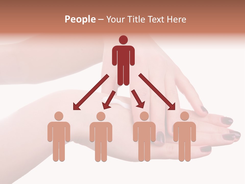 Hand Care, Isolated On White Background PowerPoint Template