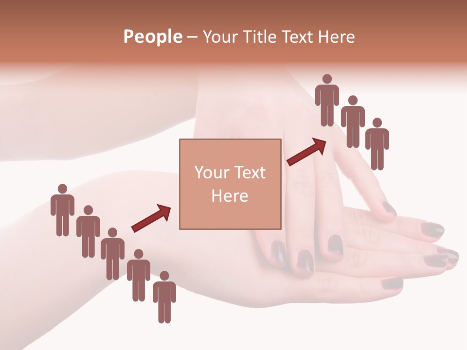 Hand Care, Isolated On White Background PowerPoint Template