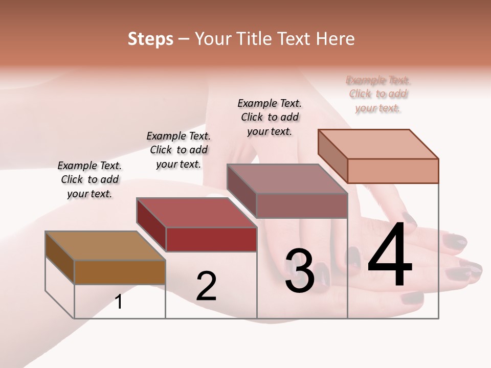 Hand Care, Isolated On White Background PowerPoint Template