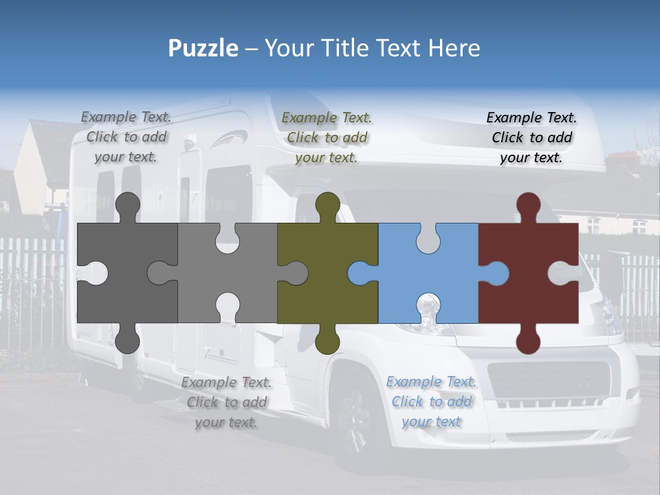 Camper Van PowerPoint Template