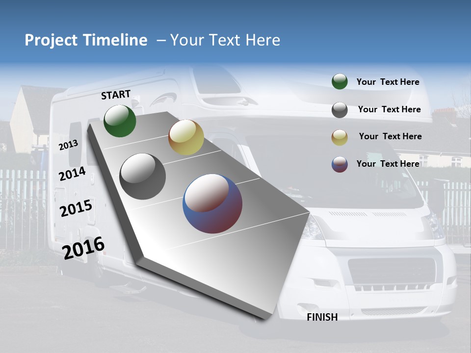 Camper Van PowerPoint Template