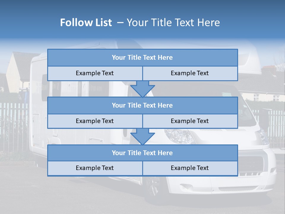 Camper Van PowerPoint Template