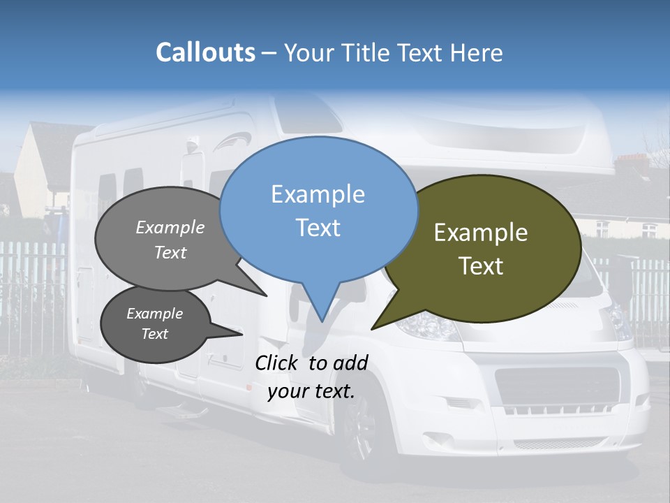 Camper Van PowerPoint Template