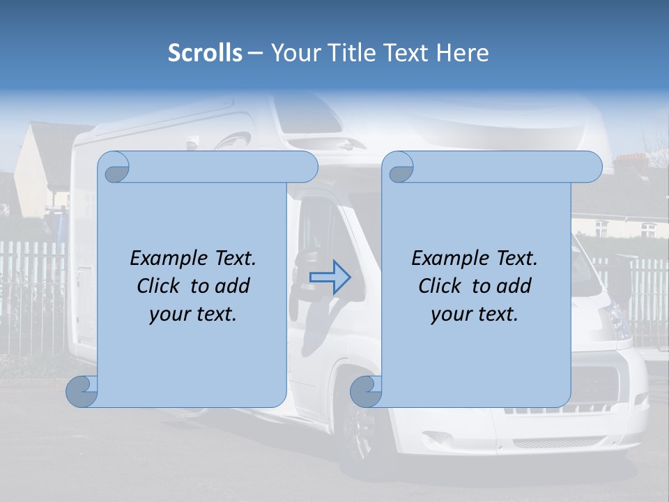 Camper Van PowerPoint Template