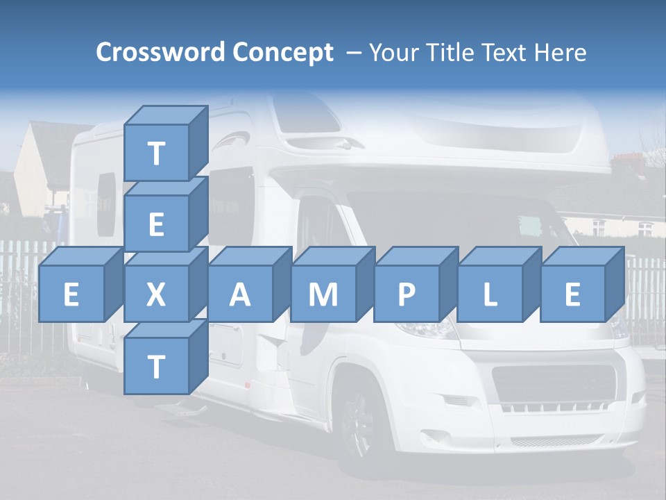 Camper Van PowerPoint Template