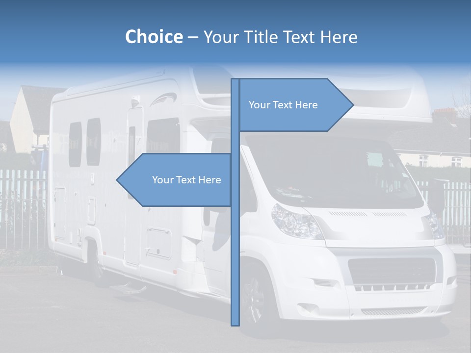 Camper Van PowerPoint Template