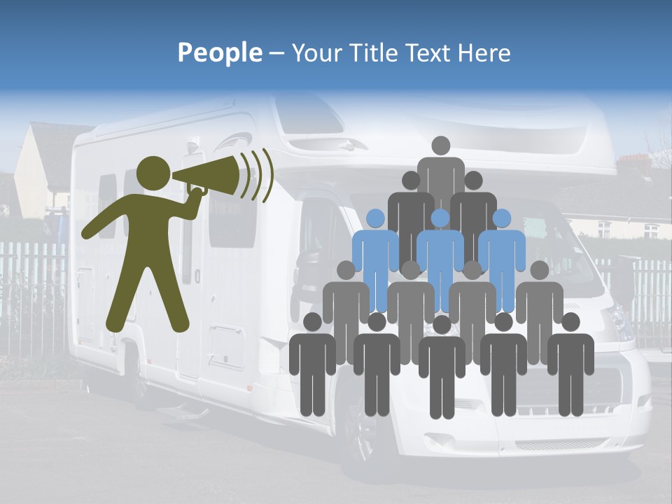 Camper Van PowerPoint Template