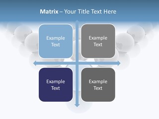 The Mountain, Blue Sky Day At Ski Resort PowerPoint Template
