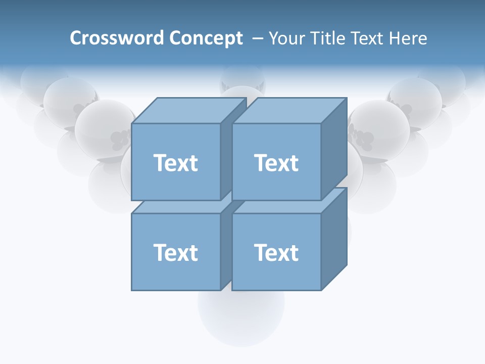 The Mountain, Blue Sky Day At Ski Resort PowerPoint Template