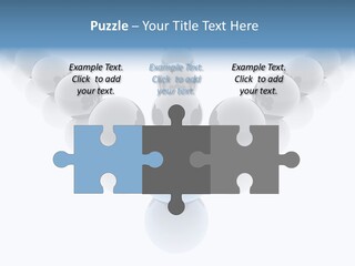 The Mountain, Blue Sky Day At Ski Resort PowerPoint Template