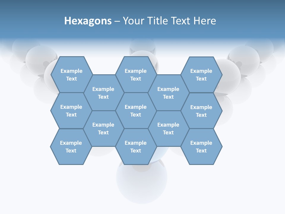The Mountain, Blue Sky Day At Ski Resort PowerPoint Template