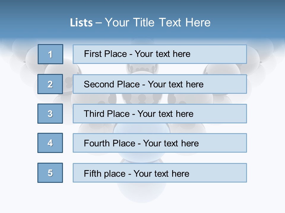 The Mountain, Blue Sky Day At Ski Resort PowerPoint Template