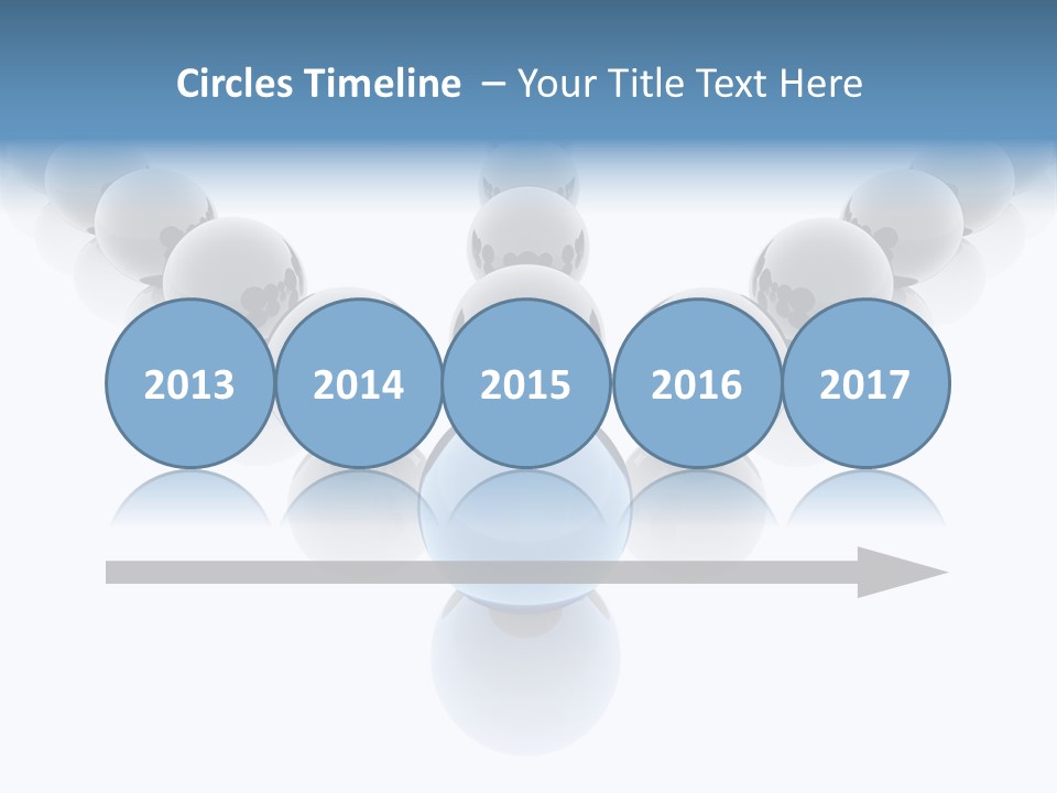 The Mountain, Blue Sky Day At Ski Resort PowerPoint Template