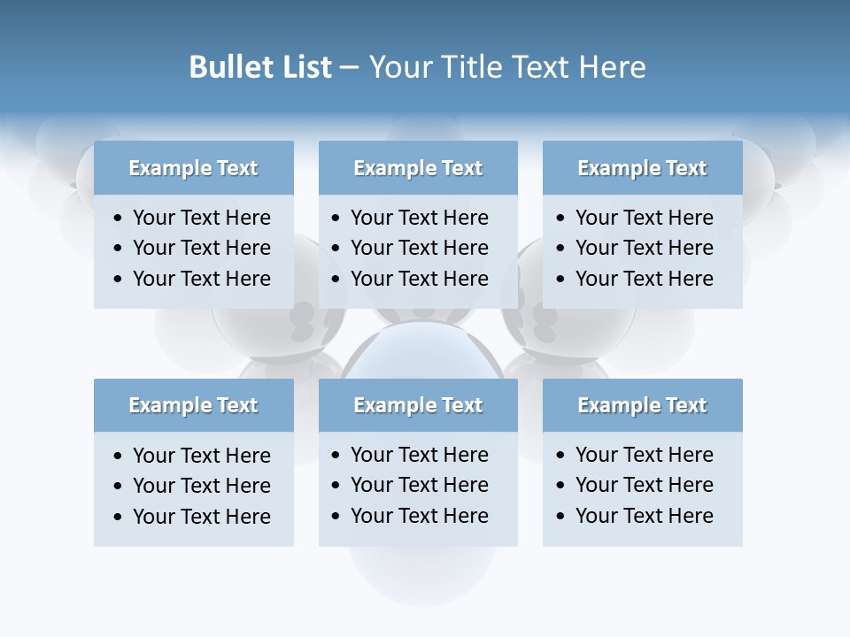 The Mountain, Blue Sky Day At Ski Resort PowerPoint Template