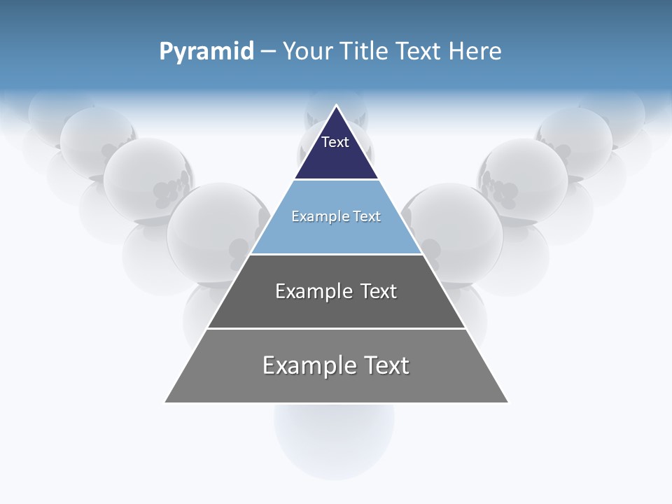 The Mountain, Blue Sky Day At Ski Resort PowerPoint Template