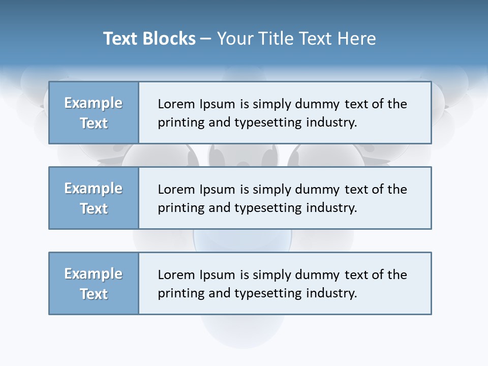 The Mountain, Blue Sky Day At Ski Resort PowerPoint Template