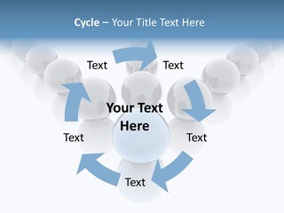 The Mountain, Blue Sky Day At Ski Resort PowerPoint Template