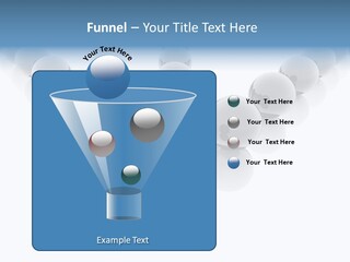 The Mountain, Blue Sky Day At Ski Resort PowerPoint Template