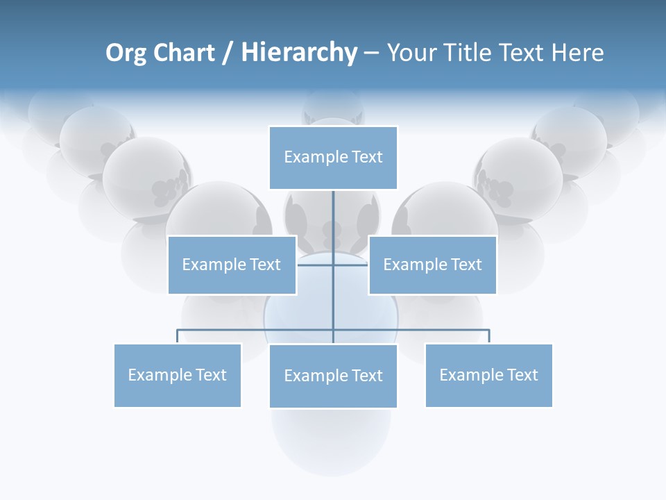 The Mountain, Blue Sky Day At Ski Resort PowerPoint Template
