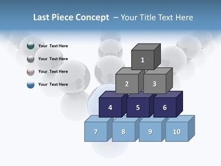 The Mountain, Blue Sky Day At Ski Resort PowerPoint Template