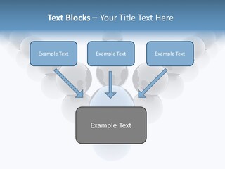 The Mountain, Blue Sky Day At Ski Resort PowerPoint Template