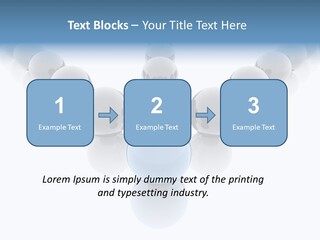 The Mountain, Blue Sky Day At Ski Resort PowerPoint Template