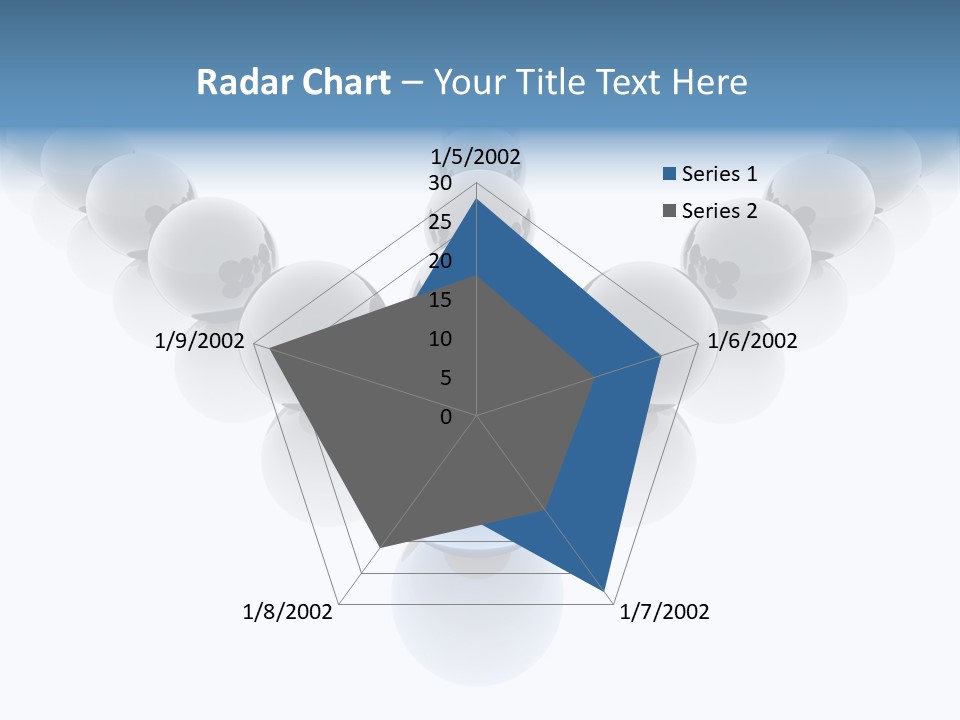 The Mountain, Blue Sky Day At Ski Resort PowerPoint Template