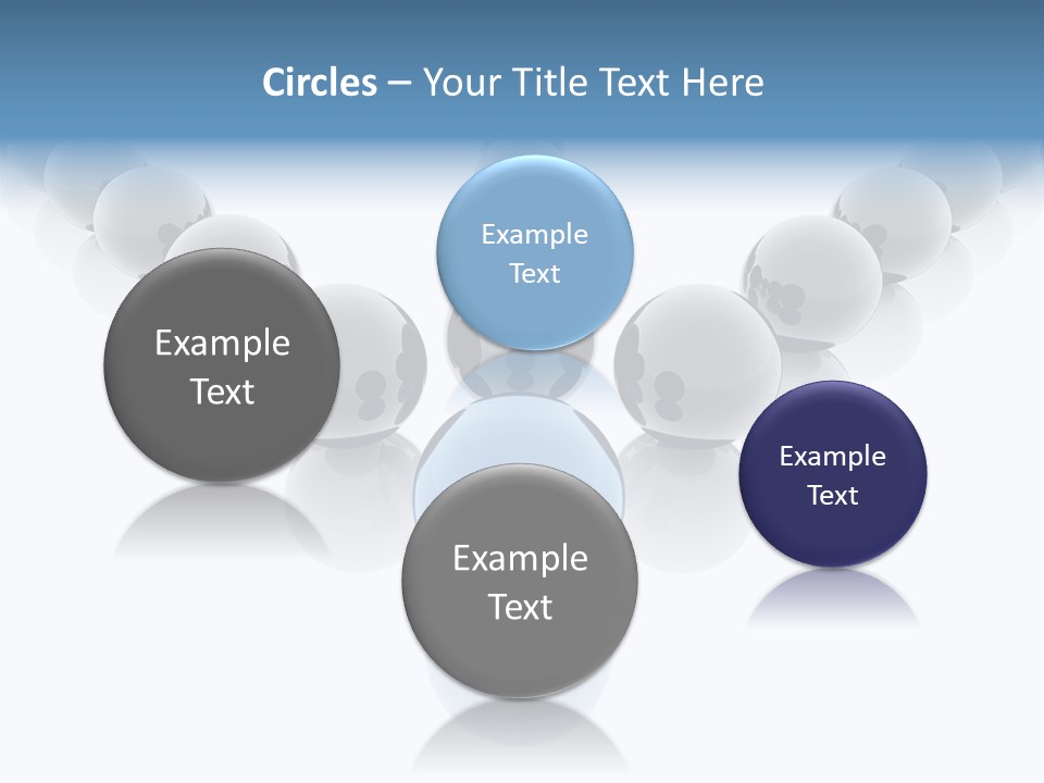 The Mountain, Blue Sky Day At Ski Resort PowerPoint Template