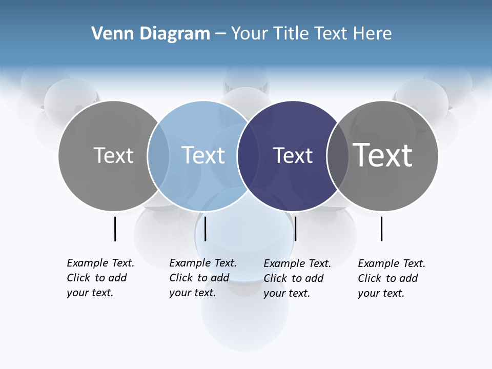 The Mountain, Blue Sky Day At Ski Resort PowerPoint Template