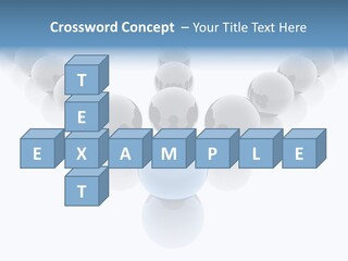 The Mountain, Blue Sky Day At Ski Resort PowerPoint Template