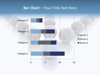 The Mountain, Blue Sky Day At Ski Resort PowerPoint Template