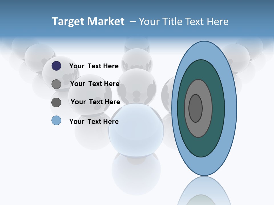 The Mountain, Blue Sky Day At Ski Resort PowerPoint Template