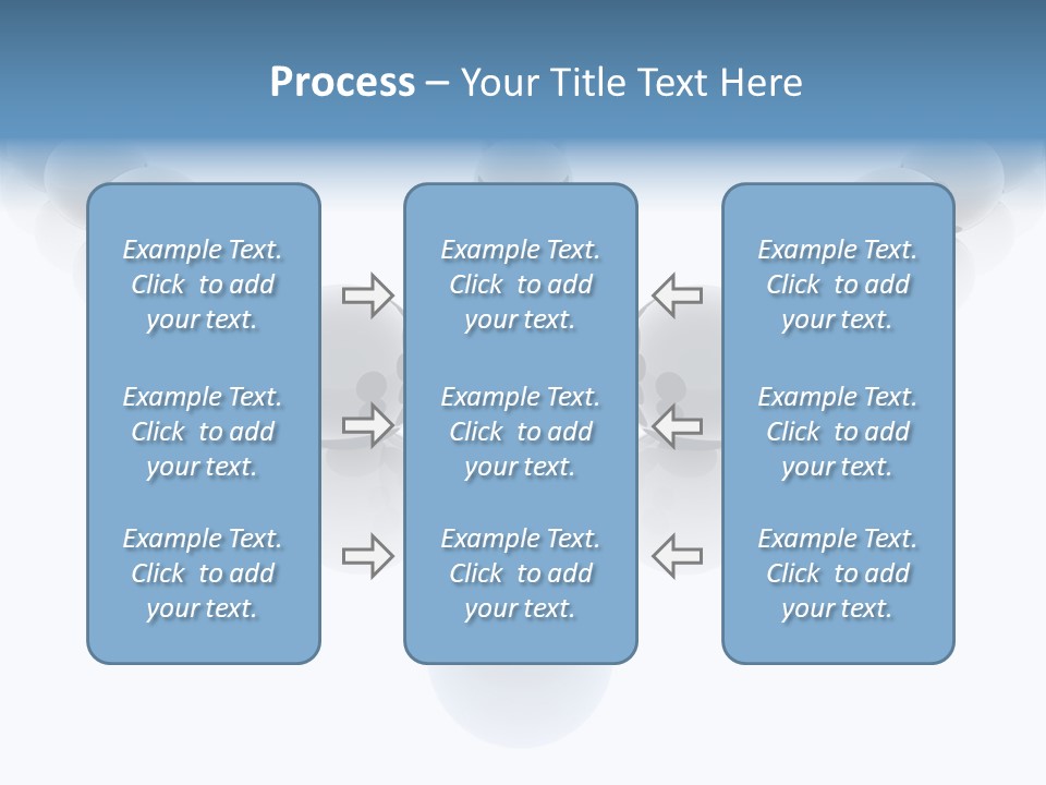 The Mountain, Blue Sky Day At Ski Resort PowerPoint Template