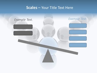 The Mountain, Blue Sky Day At Ski Resort PowerPoint Template
