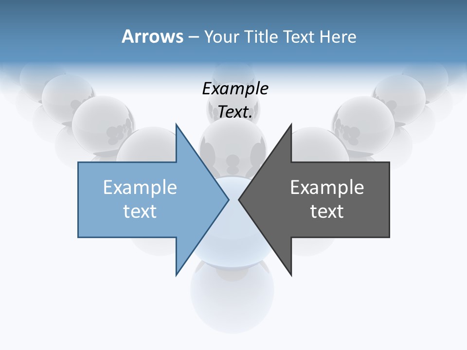 The Mountain, Blue Sky Day At Ski Resort PowerPoint Template
