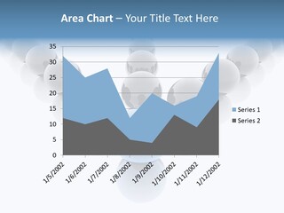 The Mountain, Blue Sky Day At Ski Resort PowerPoint Template