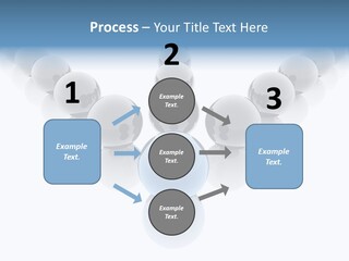 The Mountain, Blue Sky Day At Ski Resort PowerPoint Template