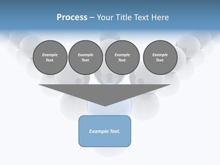 The Mountain, Blue Sky Day At Ski Resort PowerPoint Template
