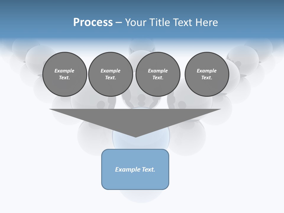 The Mountain, Blue Sky Day At Ski Resort PowerPoint Template
