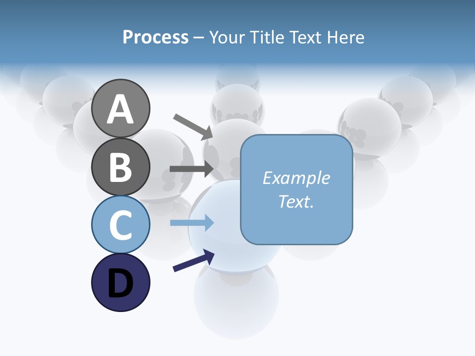The Mountain, Blue Sky Day At Ski Resort PowerPoint Template