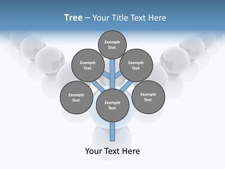 The Mountain, Blue Sky Day At Ski Resort PowerPoint Template