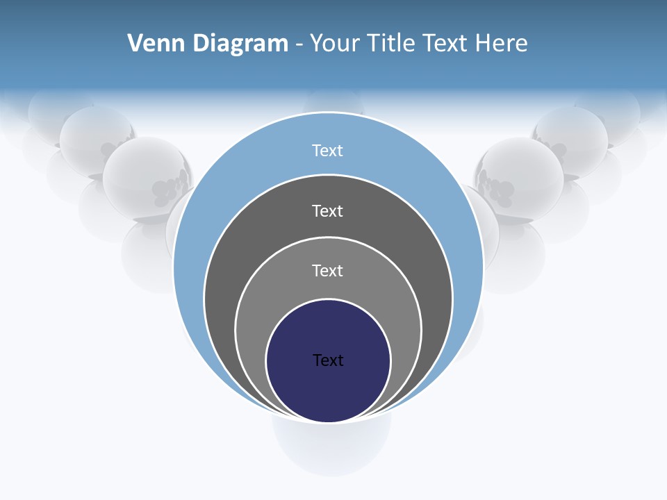 The Mountain, Blue Sky Day At Ski Resort PowerPoint Template