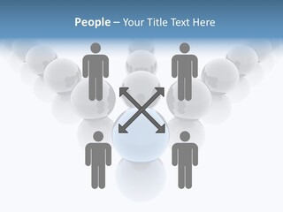 The Mountain, Blue Sky Day At Ski Resort PowerPoint Template