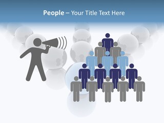 The Mountain, Blue Sky Day At Ski Resort PowerPoint Template