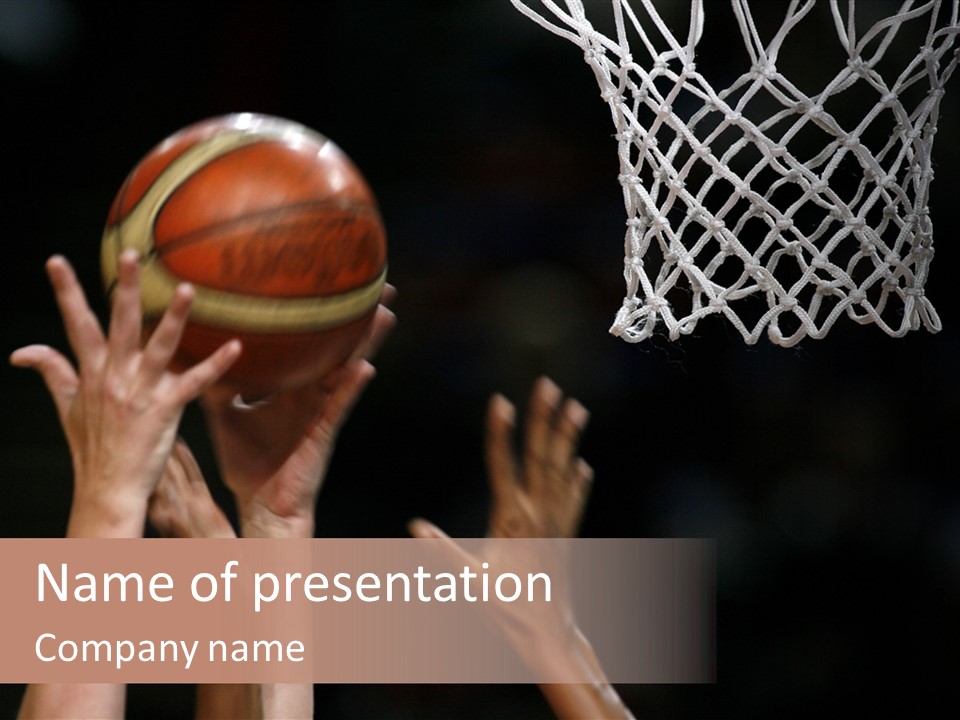 Basket Ball PowerPoint Template