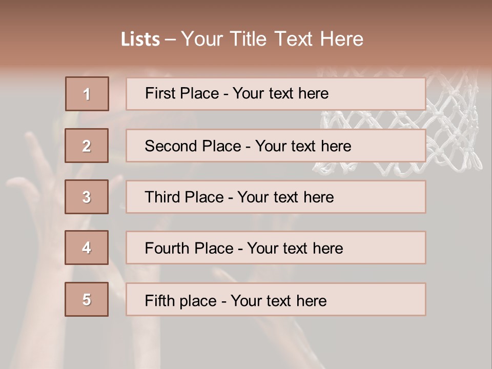 Basket Ball PowerPoint Template