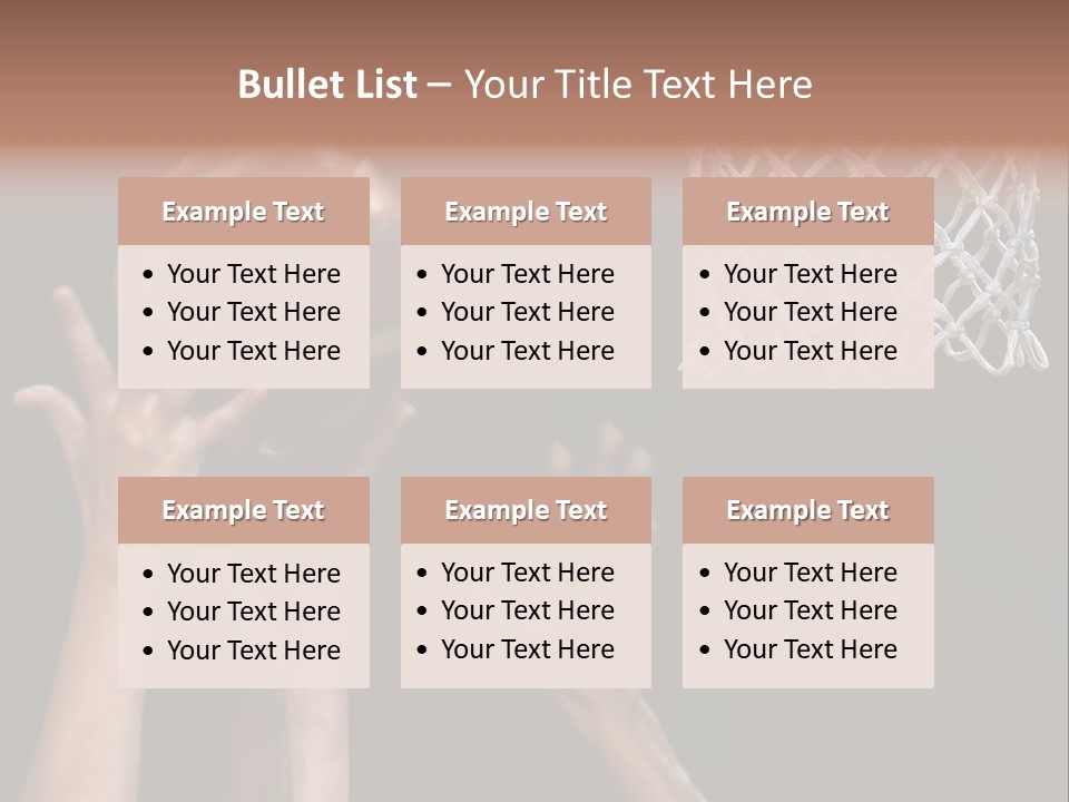 Basket Ball PowerPoint Template