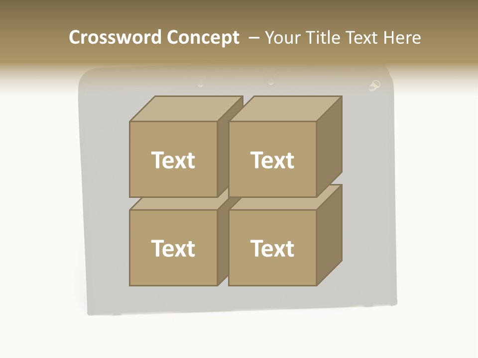 Picture Of Black Portfolio Case On White Background PowerPoint Template