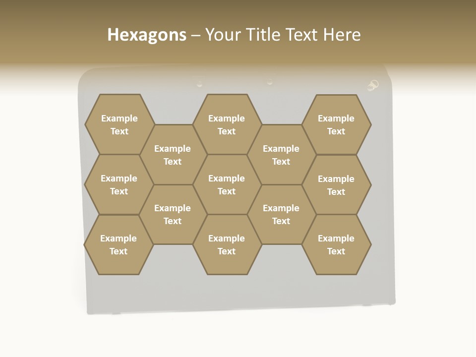 Picture Of Black Portfolio Case On White Background PowerPoint Template